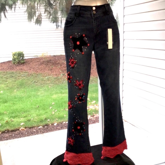 Women’s NWT ANGELS FOREVER YOUNG Sz 14 CLASSIC STRETCH CURVY BOOTCUT - Picture 4 of 16